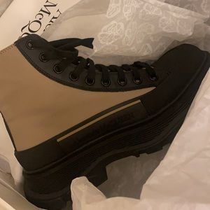 Alexander McQueen Tread Slick Boots